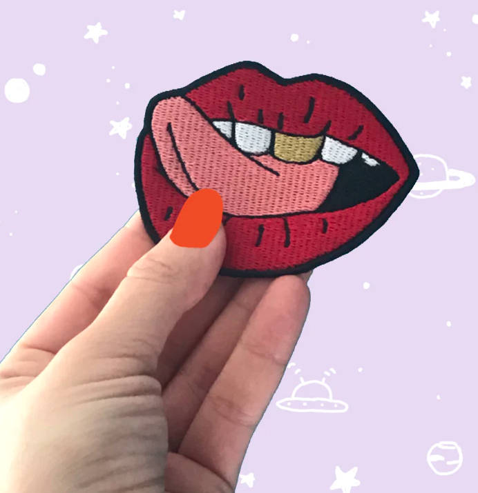 Lick on the Lips Patch 