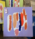 Risse- Acryl auf Leinwand 
