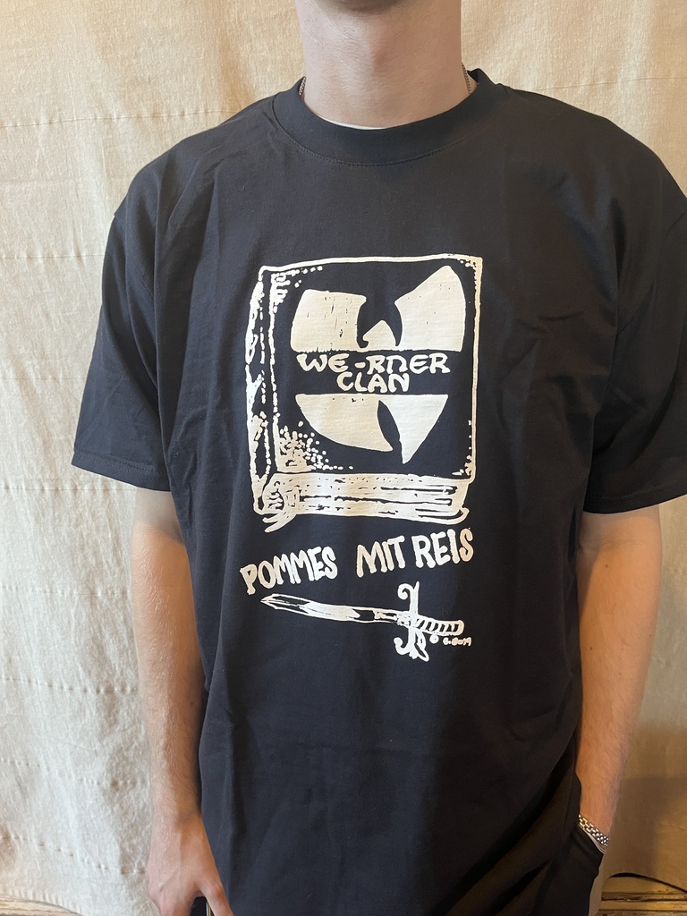 Hallo Werner Shirt Gorilla oder Pommes Reis