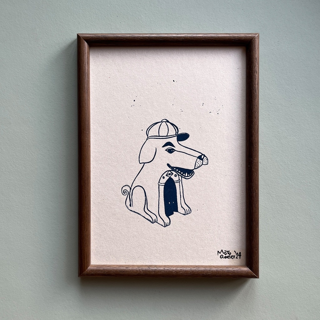 Doggy Print 14 x 19 cm