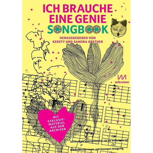 [HP007026] Ich brauche eine Genie – Songbook mit Exklusivmaterial aus den Archiven