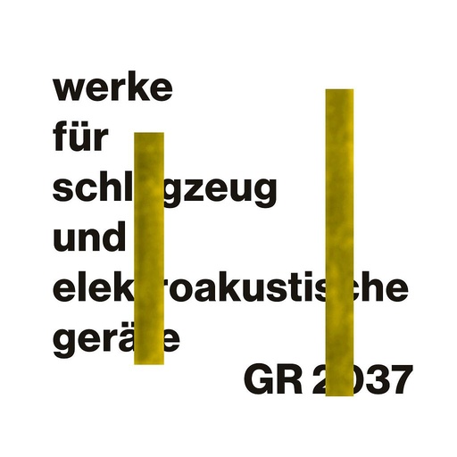 [HP002605] Werke für Schlagzeug und Elektroakustische Geräte