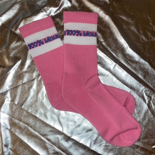 [PR/03768] 100% Maus Socken Pink