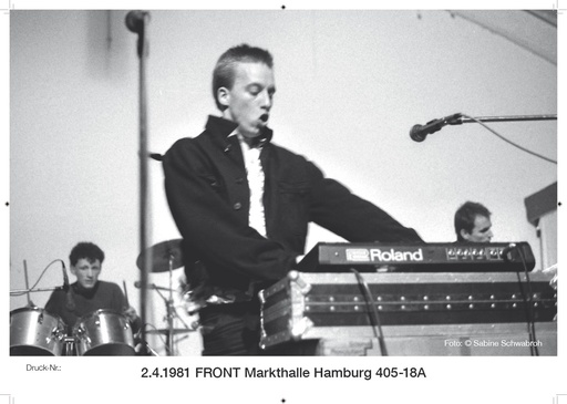 [PR/04515] Foto Druck 2.4.1981 FRONT Markthalle DinA3