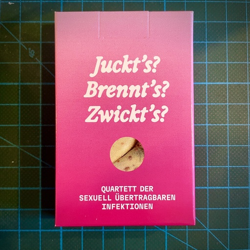 [PR/04798] Juckt’s? Brennt’s? Zwickt’s? Quartett der sexuell übertragbaren Infektionen