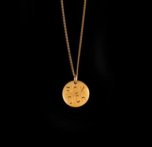 [PR/05269] Fick dich, Fick mich Kette Gold 