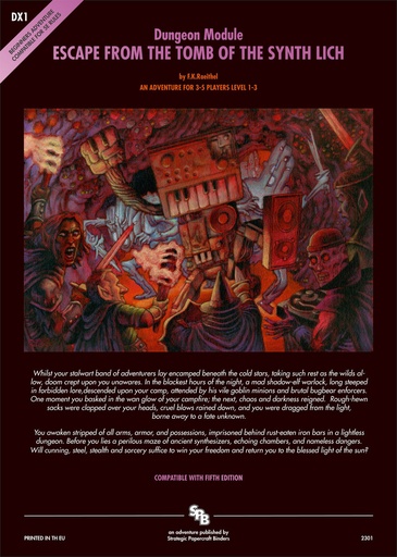 [PR/05298] DX 1 ESCAPE FROM THE TOMB OF THE SYNTH LICH
