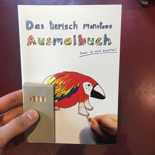 [HP004789] Das tierisch monotone Ausmalbuch