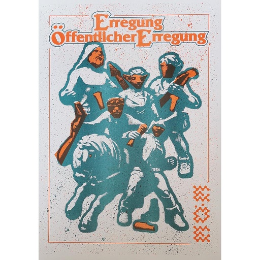 [HP005613] EÖE Poster Grün Orange